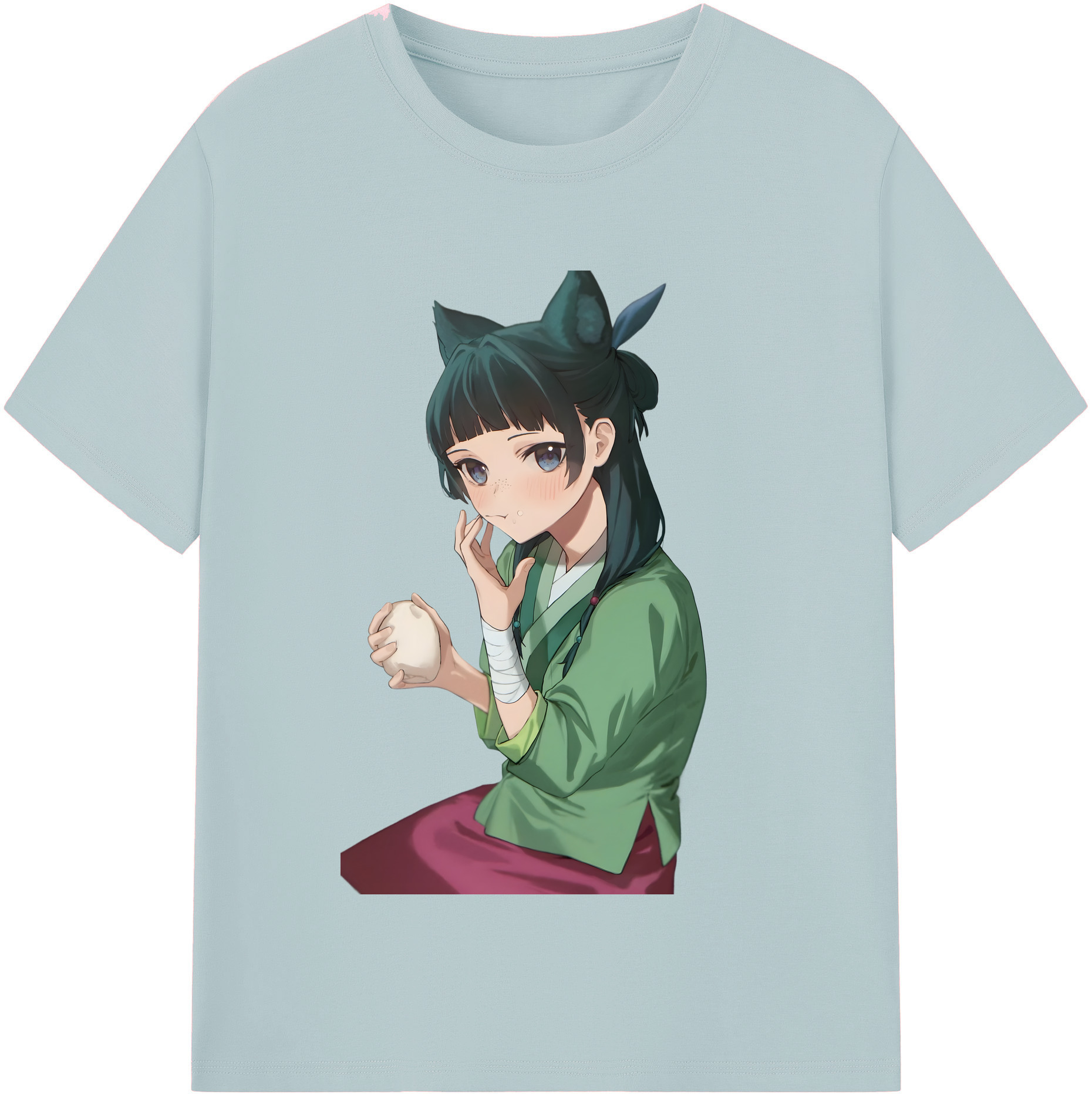 （画像用） 薬屋のひとりごと The Apothecary Diaries 綿100％半袖Tシャツ（フロントプリント）